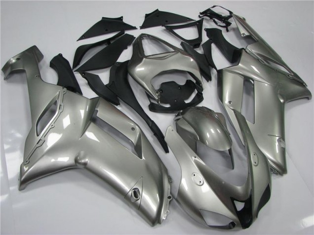Carenagem Moto Kawasaki ZX6R 2007-2008 - Cinzento Carenagem Moto Kawasaki ZX6R 2007-2008 - Cinzento