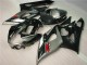 Kit Carenagem Moto Suzuki GSXR 1000 K5 2005-2006 - Cinzento Preto