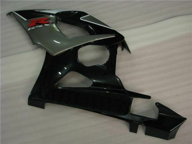 Kit Carenagem Moto Suzuki GSXR 1000 K5 2005-2006 - Cinzento Preto