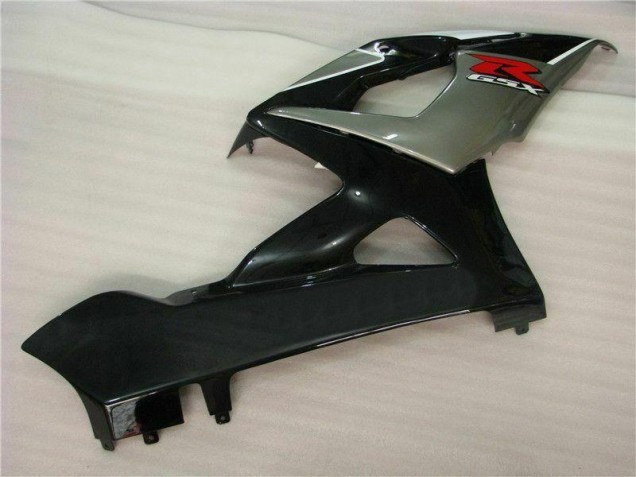 Kit Carenagem Moto Suzuki GSXR 1000 K5 2005-2006 - Cinzento Preto