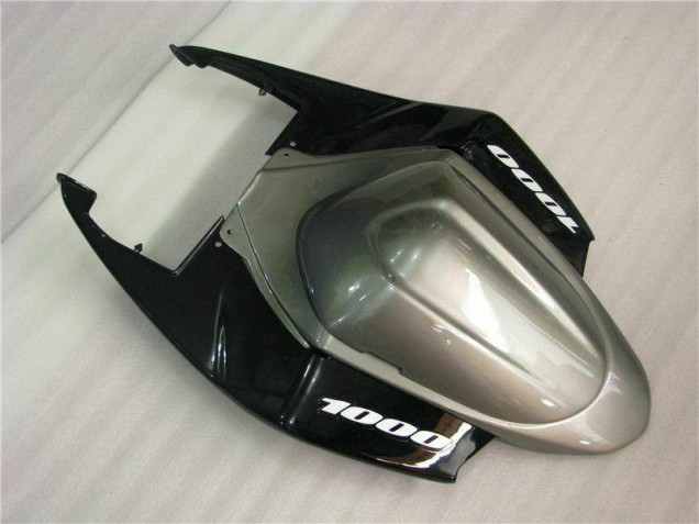 Kit Carenagem Moto Suzuki GSXR 1000 K5 2005-2006 - Cinzento Preto