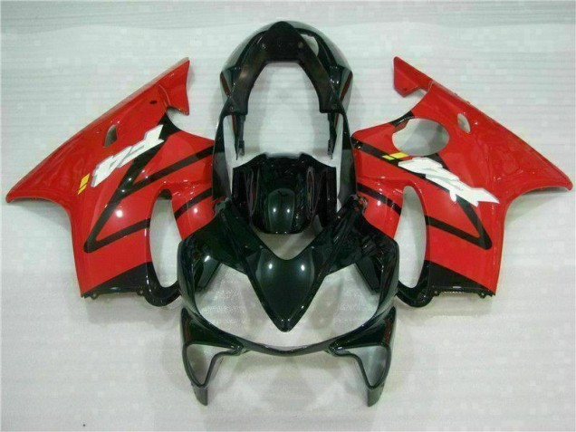 Injeção Kit Carenagem Moto Honda CBR 600 F4i 2004-2007 - Vermelho Preto