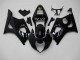 Injeção Kit Carenagem Moto Suzuki GSXR 1000 K3 2003-2004 - Preto Brilhante