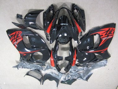 Injeção Kit Carenagem Moto Suzuki GSXR 1300 Hayabusa 2008-2019 - Preto Vermelho