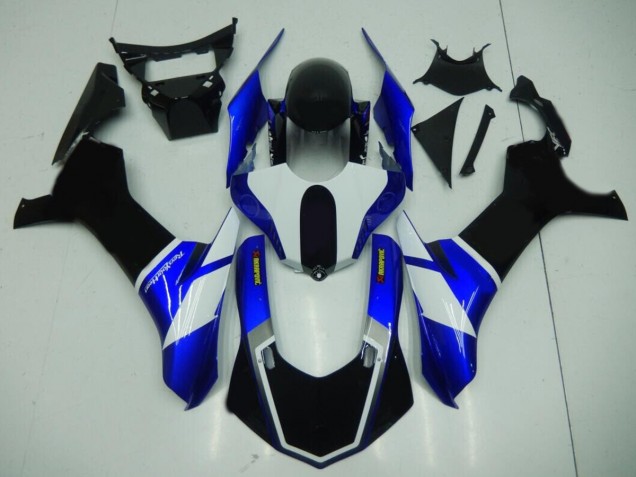 Injeção Kit Carenagem Moto Yamaha R1 2015-2019 - Preto Azul Injeção Kit Carenagem Moto Yamaha R1 2015-2019 - Preto Azul