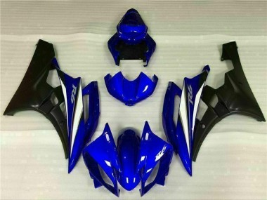 Injeção Kit Carenagem Moto Yamaha R6 2006-2007 - Azul