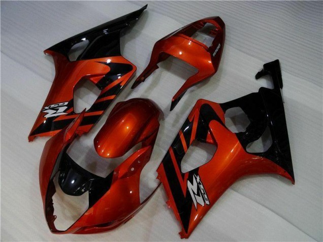 Injeção Kit Carenagem Suzuki GSXR 1000 K3 2003-2004 - Castanho Preto Injeção Kit Carenagem Suzuki GSXR 1000 K3 2003-2004 - Castanho Preto