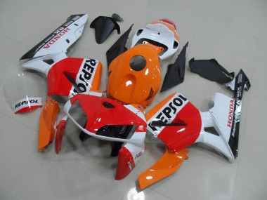 Injeção Kits Carenagem Moto Honda CBR 600RR 2005-2006 - Repsol