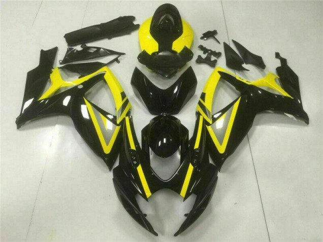 Injeção Kits Carenagem Moto Suzuki GSXR 600 / 750 K6 2006-2007 - Preto Injeção Kits Carenagem Moto Suzuki GSXR 600 / 750 K6 2006-2007 - Preto