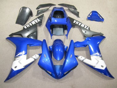 Injeção Kits Carenagem Moto Yamaha R1 2002-2003 - Azul Branco