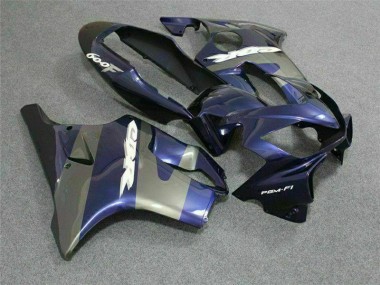 Kit Carenagem Moto Honda CBR 600 F4i 2004-2007 - Azul