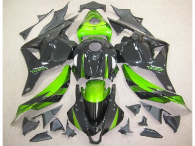 Kit Carenagem Moto Honda CBR 600RR 2009-2012 - Preto Verde