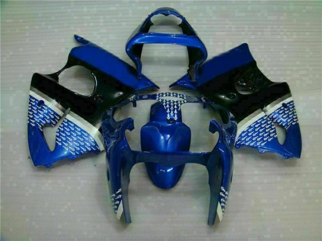 Kit Carenagem Moto Kawasaki ZX6R 2000-2002 - Azul Kit Carenagem Moto Kawasaki ZX6R 2000-2002 - Azul
