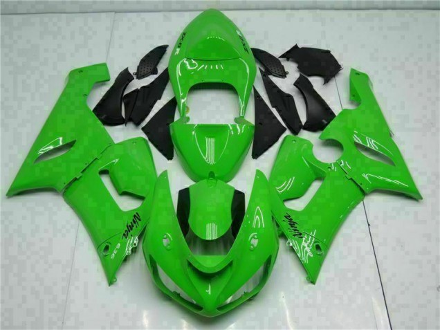 Kit Carenagem Moto Kawasaki ZX6R 2005-2006 - Verde Kit Carenagem Moto Kawasaki ZX6R 2005-2006 - Verde