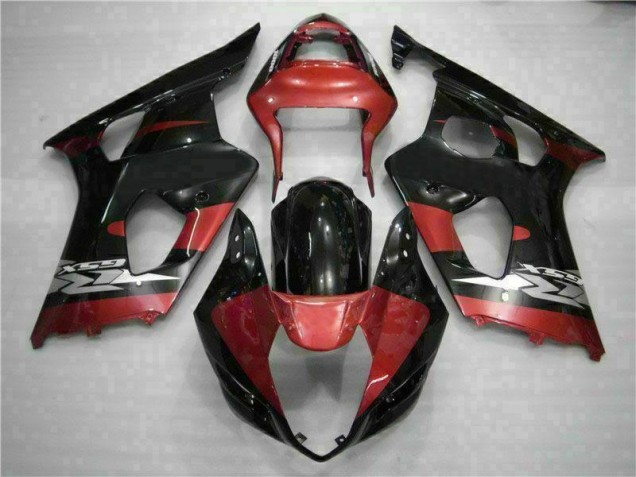 Kit Carenagem Moto Suzuki GSXR 1000 K3 2003-2004 - Vermelho Preto Kit Carenagem Moto Suzuki GSXR 1000 K3 2003-2004 - Vermelho Preto