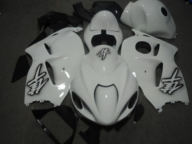 Kit Carenagem Moto Suzuki GSXR 1300 Hayabusa 1996-2007 - Branco Kit Carenagem Moto Suzuki GSXR 1300 Hayabusa 1996-2007 - Branco
