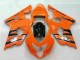 Kit Carenagem Moto Suzuki GSXR 600 / 750 K4 2004-2005 - Laranja Kit Carenagem Moto Suzuki GSXR 600 / 750 K4 2004-2005 - Laranja