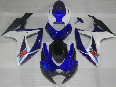 Kit Carenagem Moto Suzuki GSXR 600 / 750 K6 2006-2007 - Azul