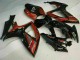 Kit Carenagem Moto Suzuki GSXR 600 / 750 K6 2006-2007 - Preto Vermelho Kit Carenagem Moto Suzuki GSXR 600 / 750 K6 2006-2007 - Preto Vermelho