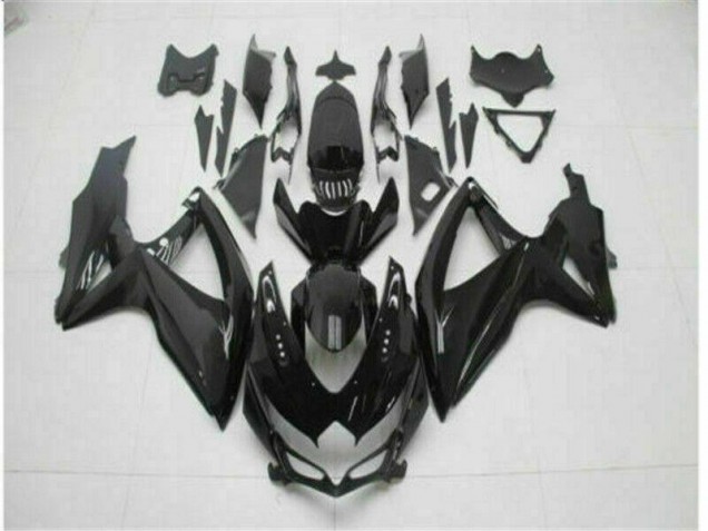 Kit Carenagem Moto Suzuki GSXR 600 / 750 K8 2008-2010 - Preto Kit Carenagem Moto Suzuki GSXR 600 / 750 K8 2008-2010 - Preto