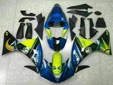 Kit Carenagem Moto Yamaha R1 2009-2011 - Azul