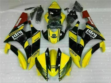 Kit Carenagem Moto Yamaha R6 2006-2007 - Amarelo