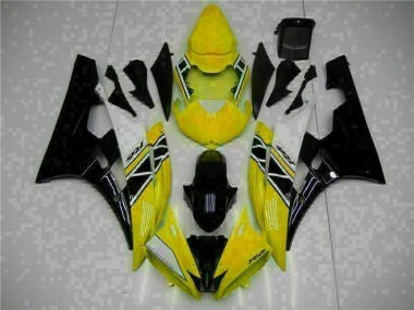 Kit Carenagem Moto Yamaha R6 2006-2007 - Amarelo Preto