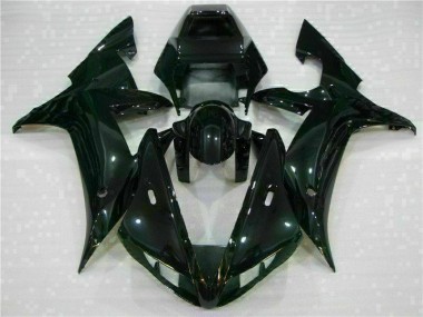Kit Completo Carenagem Moto Yamaha R1 2002-2003 - Preto