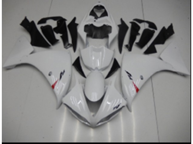 Kit Completo Carenagem Moto Yamaha R1 2009-2011 - Branco Kit Completo Carenagem Moto Yamaha R1 2009-2011 - Branco
