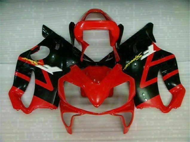 Kits Carenagem Moto Honda CBR 600 F4i 2001-2003 - Vermelho Preto Kits Carenagem Moto Honda CBR 600 F4i 2001-2003 - Vermelho Preto