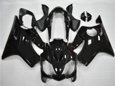 Kits Carenagem Moto Honda CBR 600 F4i 2004-2007 - Preto Brilhante