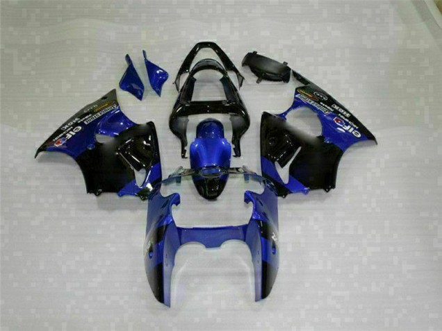 Kits Carenagem Moto Kawasaki ZX6R 2000-2002 - Azul Kits Carenagem Moto Kawasaki ZX6R 2000-2002 - Azul