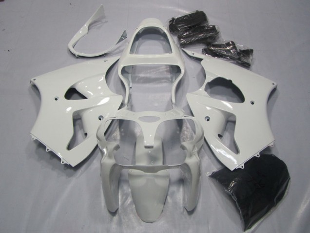 Kits Carenagem Moto Kawasaki ZX6R 2000-2002 - Branco Kits Carenagem Moto Kawasaki ZX6R 2000-2002 - Branco