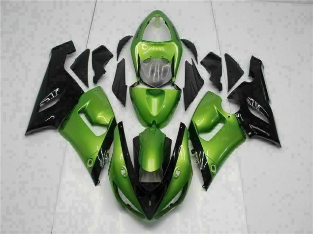 Kits Carenagem Moto Kawasaki ZX6R 2005-2006 - Verde Kits Carenagem Moto Kawasaki ZX6R 2005-2006 - Verde