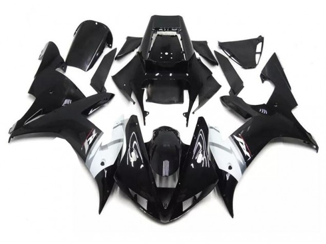 Kits Carenagem Moto Yamaha R1 2002-2003 - Preto Branco Kits Carenagem Moto Yamaha R1 2002-2003 - Preto Branco