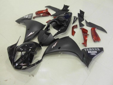 Kits Carenagem Moto Yamaha R1 2009-2011 - Preto Fosco