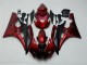 Kits Carenagem Moto Yamaha R6 2006-2007 - Vermelho Preto Kits Carenagem Moto Yamaha R6 2006-2007 - Vermelho Preto