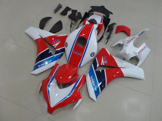 Kits Completo Carenagem Moto Honda CBR 1000RR 2008-2011 - Vermelho Branco Azul HRC Kits Completo Carenagem Moto Honda CBR 1000RR 2008-2011 - Vermelho Branco Azul HRC
