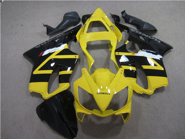 Kits Completo Carenagem Moto Honda CBR 600 F4i 2001-2003 - Amarelo Preto Kits Completo Carenagem Moto Honda CBR 600 F4i 2001-2003 - Amarelo Preto
