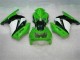 Kits Completo Carenagem Moto Kawasaki EX250 2008-2012 - Verde Preto Ninja