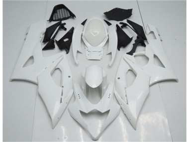 Kits Completo Carenagem Moto Suzuki GSXR 1000 K5 2005-2006 - Branco