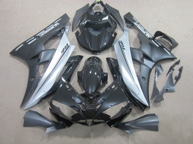 Kits Completo Carenagem Moto Yamaha R6 2006-2007 - Prata Preto