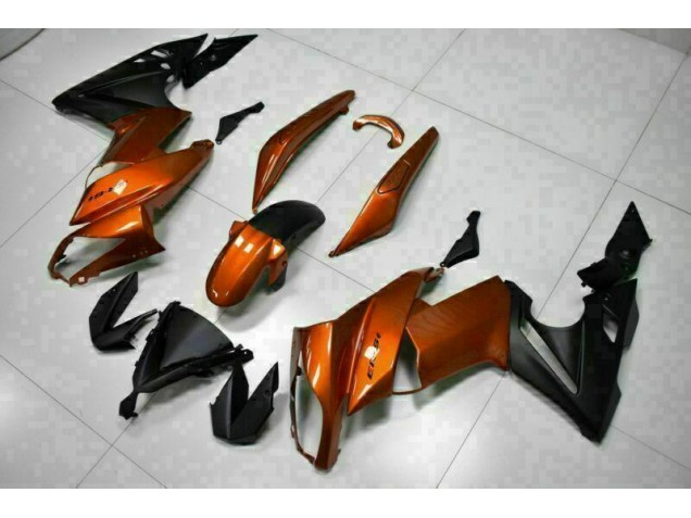 Carenagem Moto Kawasaki EX650 2009-2011 - Laranja Carenagem Moto Kawasaki EX650 2009-2011 - Laranja