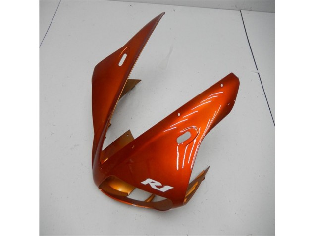 Carenagem Moto Yamaha R1 2002-2003 - Laranja Preto Carenagem Moto Yamaha R1 2002-2003 - Laranja Preto