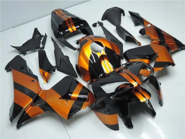 Kit Carenagem Moto Honda CBR 600RR 2005-2006 - Laranja Preto Kit Carenagem Moto Honda CBR 600RR 2005-2006 - Laranja Preto