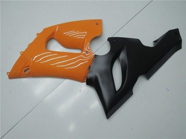 Carenagem Moto Kawasaki ZX6R 2005-2006 - Laranja Preto Carenagem Moto Kawasaki ZX6R 2005-2006 - Laranja Preto