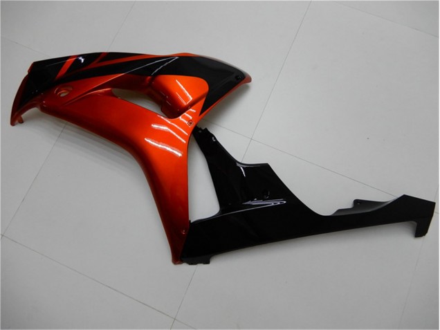 Carenagem Moto Honda CBR 1000RR 2006-2007 - Laranja Preto Carenagem Moto Honda CBR 1000RR 2006-2007 - Laranja Preto