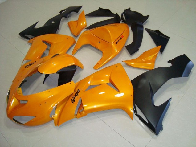 Moto Plástico Kawasaki ZX10R 2006-2007 - Laranja