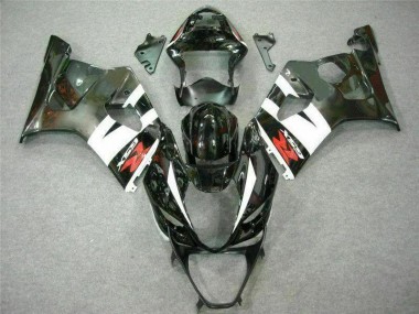 Moto Plástico Suzuki GSXR 1000 K3 2003-2004 - Branco Preto