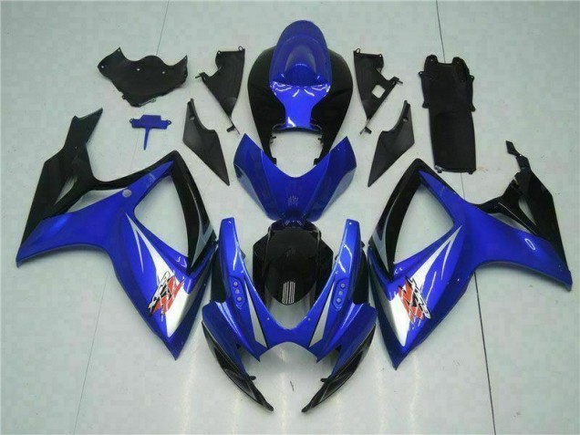 Moto Plástico Suzuki GSXR 600 / 750 K6 2006-2007 - Azul Moto Plástico Suzuki GSXR 600 / 750 K6 2006-2007 - Azul